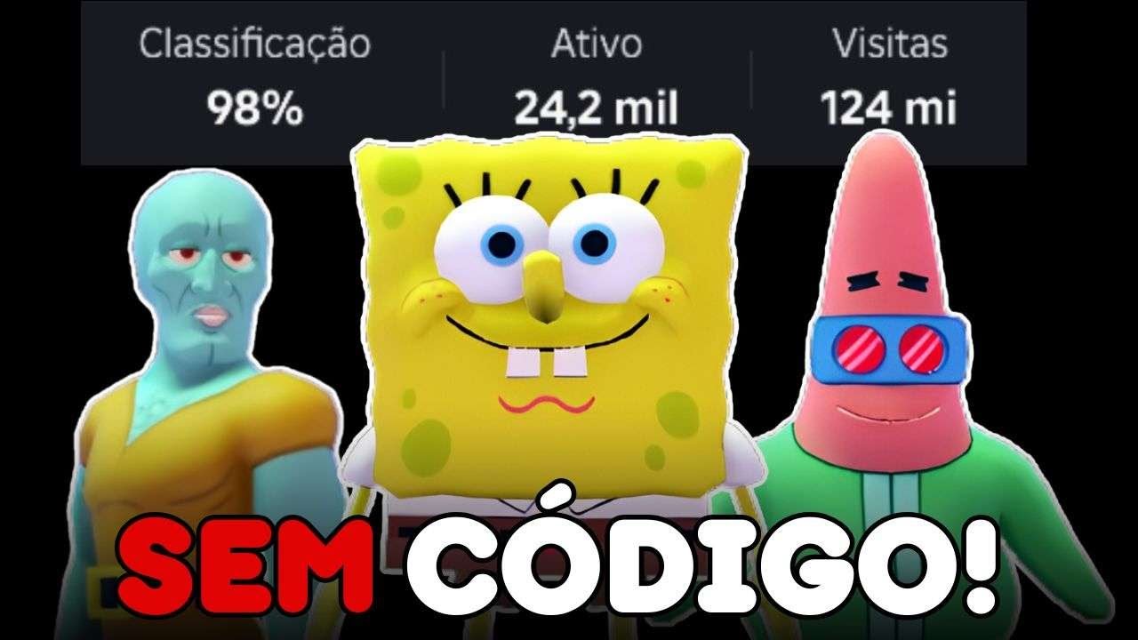 O TOWER DEFENSE DO BOB ESPONJA ME ILUDIU!