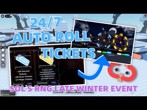 Sol's RNG | Earning Tickets Quickly in the Late Winter Event