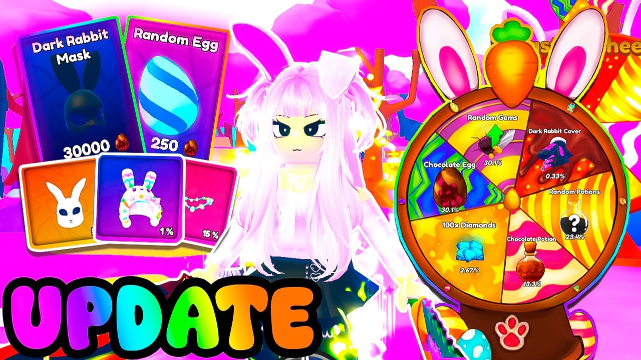 TUDO SOBRE A ATUALIZAÇÃO DE PÁSCOA DO ANIME POWER (ROBLOX)