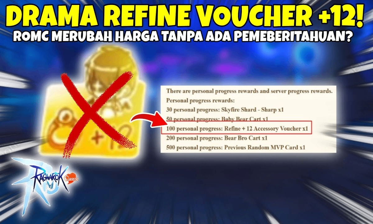 PENJELASAN DRAMA EVENT BARU ROMC! HARGA DIRUBAH TIBA - TIBA? | RAGNAROK M CLASSIC