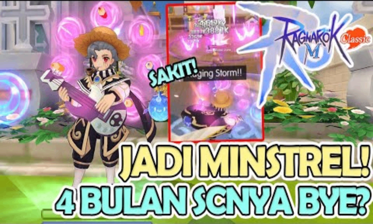 KE MINSTREL! 4 BULAN PISAH DARI SHADOW CHASER? BUILD? TEST DMG DLL! Ragnarok M Classic zeny