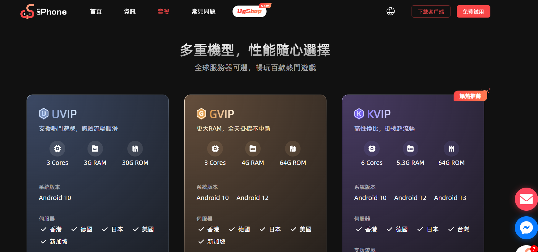 UgPhone套餐.png